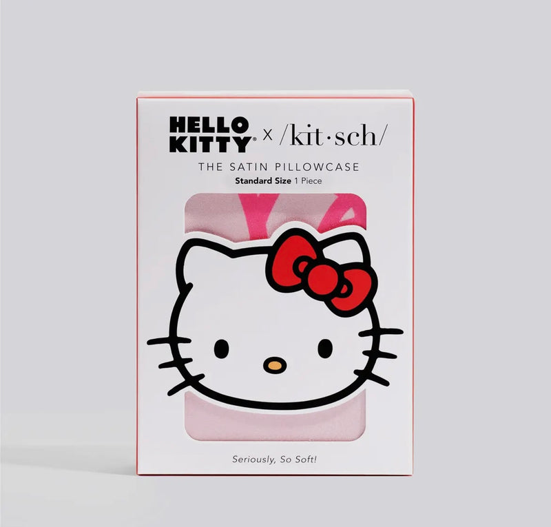 Kissenbezug "Satin" I Hello Kitty pink