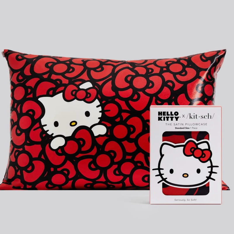 Kissenbezug "Satin" I Hello Kitty red