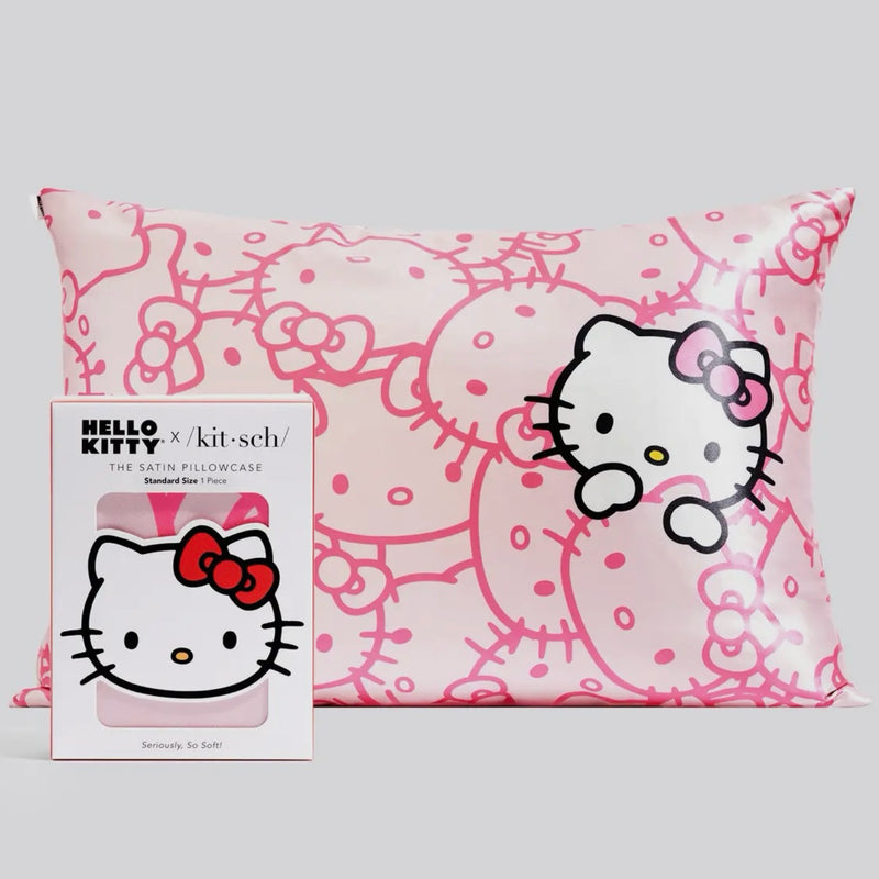 Kissenbezug "Satin" I Hello Kitty pink