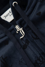 Hoodie "Madison Monogram" I night sky