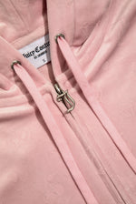 Hoodie "Madison Monogram" I almond blossom