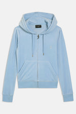 Hoodie "Robertson" I powder blue