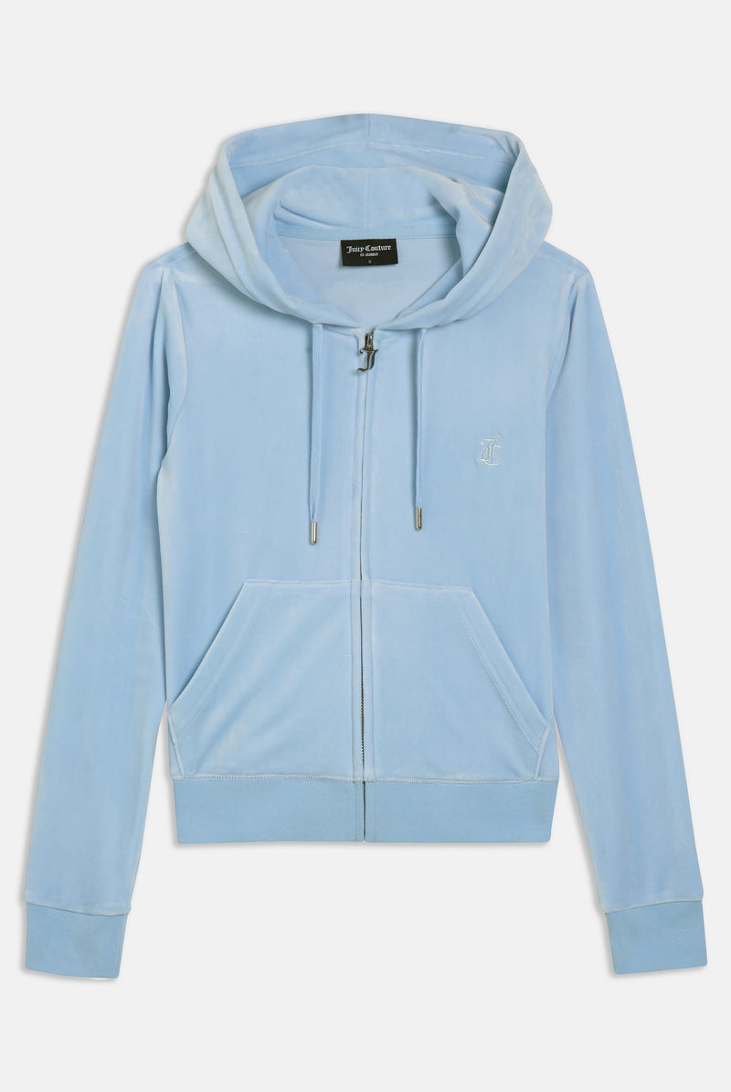 Hoodie "Robertson" I powder blue