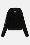 Hoodie "Robyn Crest" I black