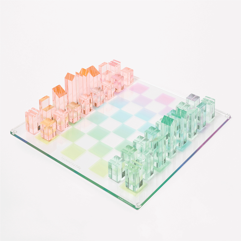 Spiel "Schach" I sherbert ombre