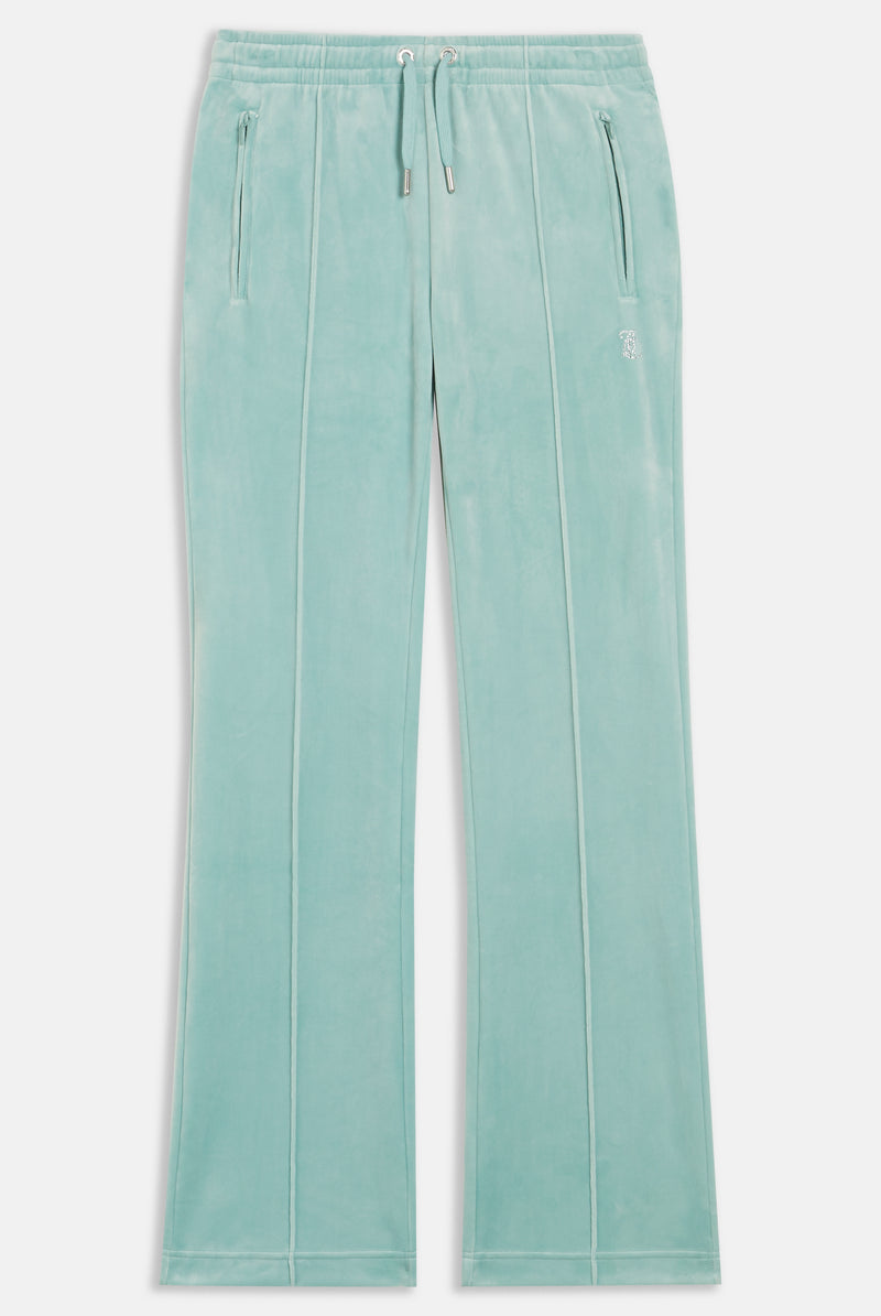 Pant "Tina" I blue surf mit Strasssteinchen