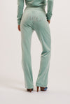 Pant "Tina" I blue surf mit Strasssteinchen