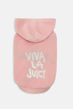 Tier-Hoodie "Viva La Juicy" I juicy pink