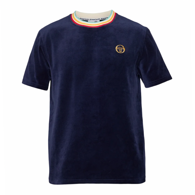 T-Shirt "Slice" I maritime blue