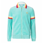 Track Jacket "Slice" I pool blue