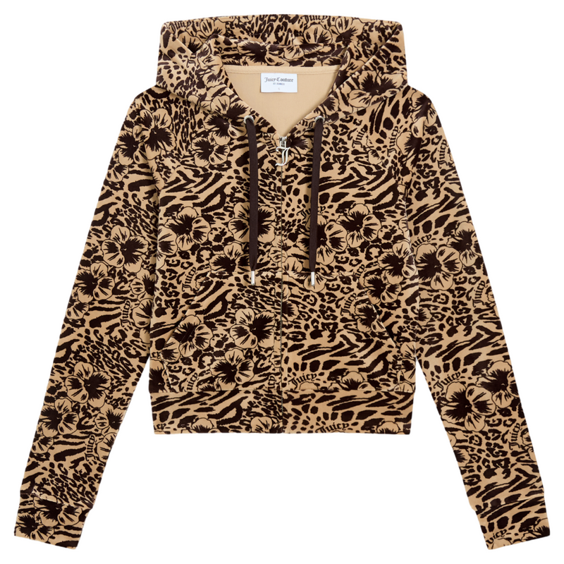 Hoodie "Hibiscus AOP" Madison I AOP