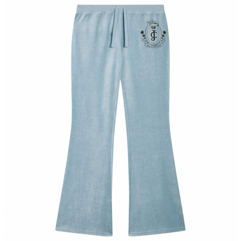 Pant "Palm Tree Crest" Caisa I dusk blue