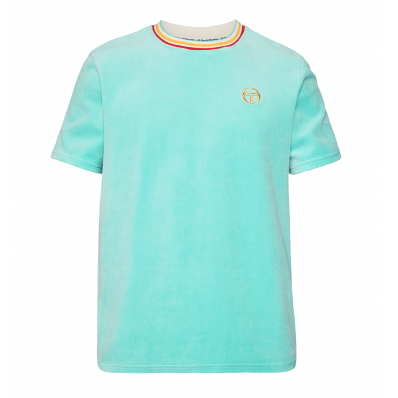 T-Shirt "Slice" I pool blue