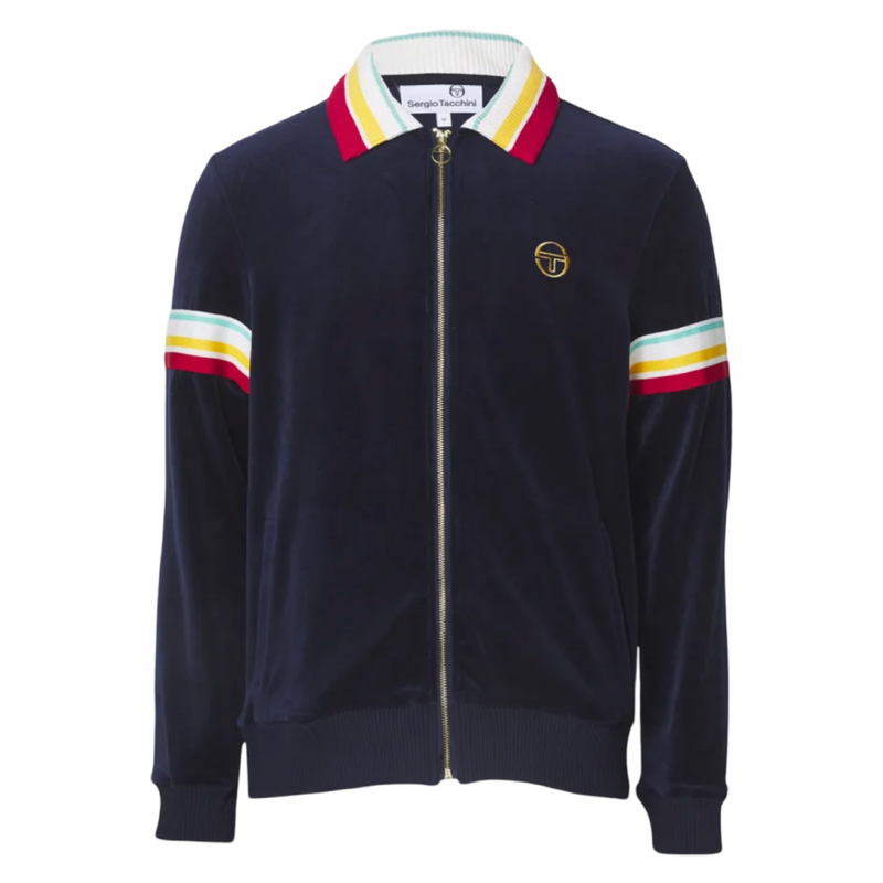Track Jacket "Slice" I maritime blue