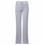 Pant "Layla" I silver marl