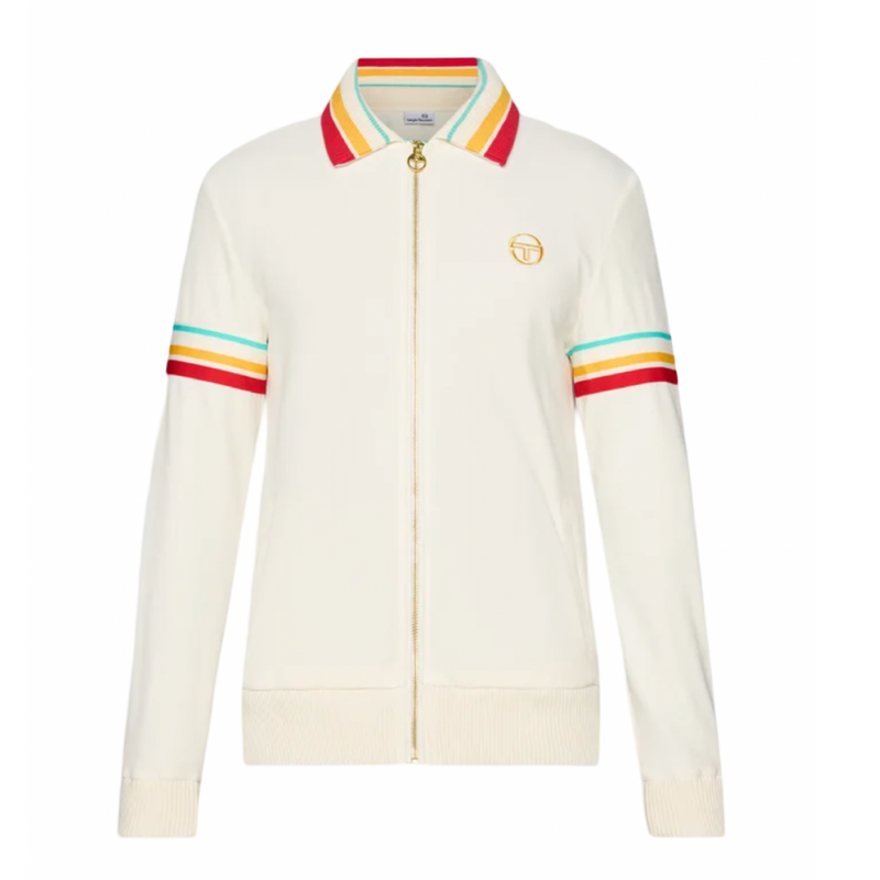 Track Jacket "Slice" I gardenia gold