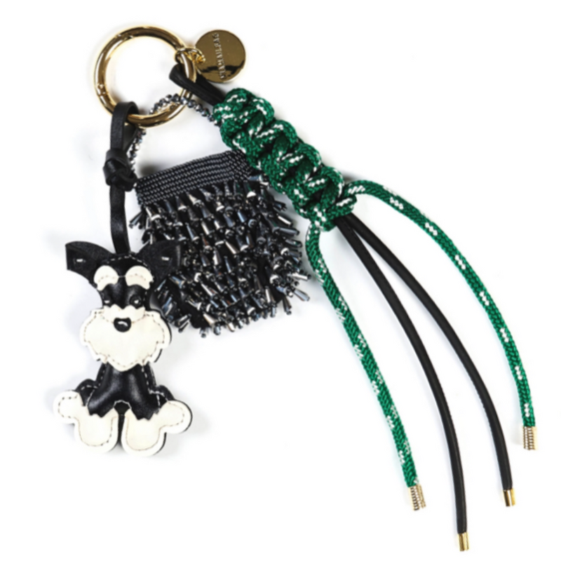 Bag Charm "Dog" I black