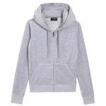 Hoodie "Robertson" I silver marl