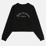 Sweater "Cristabelle" I black mit Strasssteinchen
