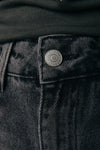 Pants "Gaia" I black acid wash