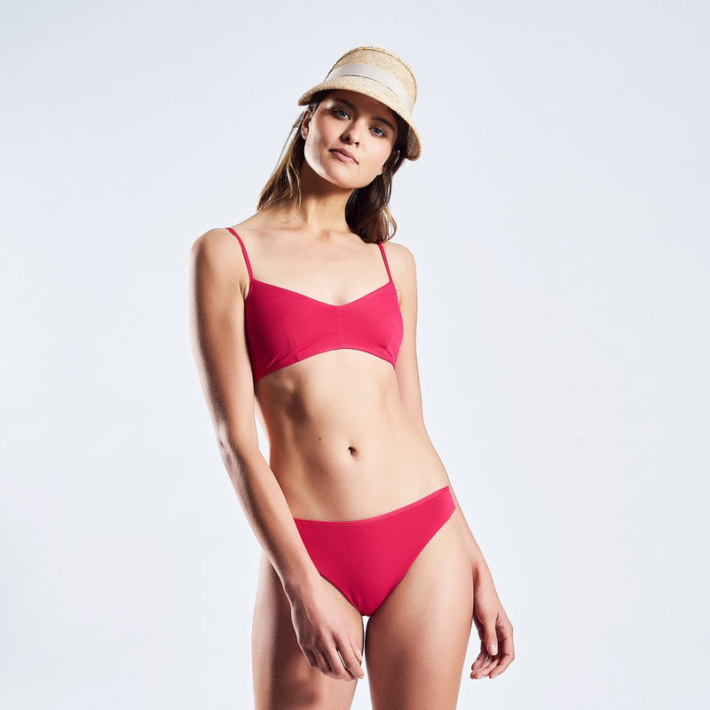 Swimwear "Pantie" I raspberry-earth