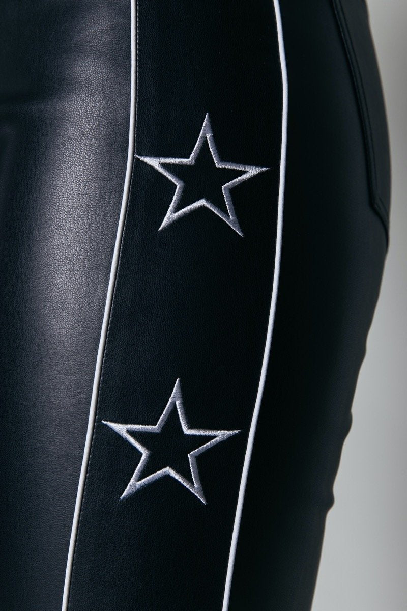 Pants "Chloe Star" I black