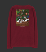 Sweater "Pigeons" I red