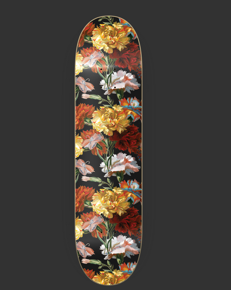 Skateboard Deck "Flowers" I flowers