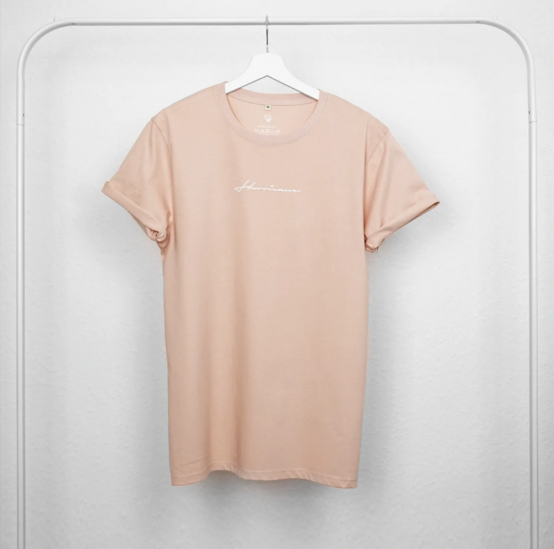 T-Shirt "Chaos X Love" I misty pink