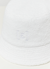 Bucket Hat "Frotté" I white