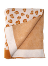 Blanket "Leopard" I brown-orange