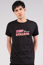 T-Shirt "Kepp Rolling" I black