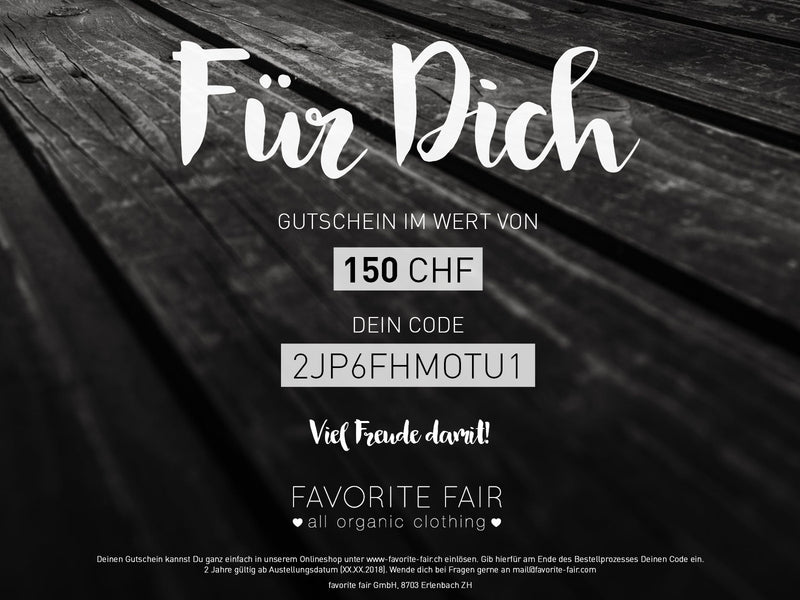 Geschenkgutschein No. 4