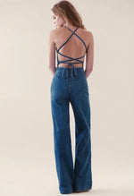 Jumpsuit "Jean" I denim blue