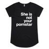 T-Shirt "She is not your Porn Star" I black