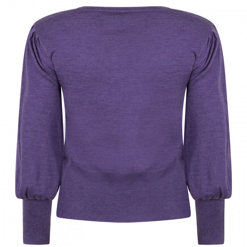 Pullover "Moos" I purple