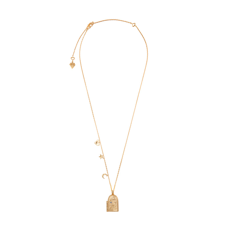 Wild at Heart "Astra Locket Halskette"  I gold