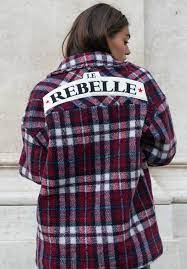 Jacket "Stella Rebelle Teddy" I bordeaux