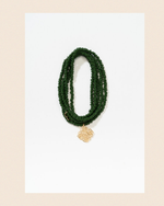 Halskette "Olive Mood" I flaschengrün oder lindengrün oder olive