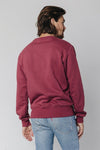 Sweater "RBL.AMS Towelling" I burgundy