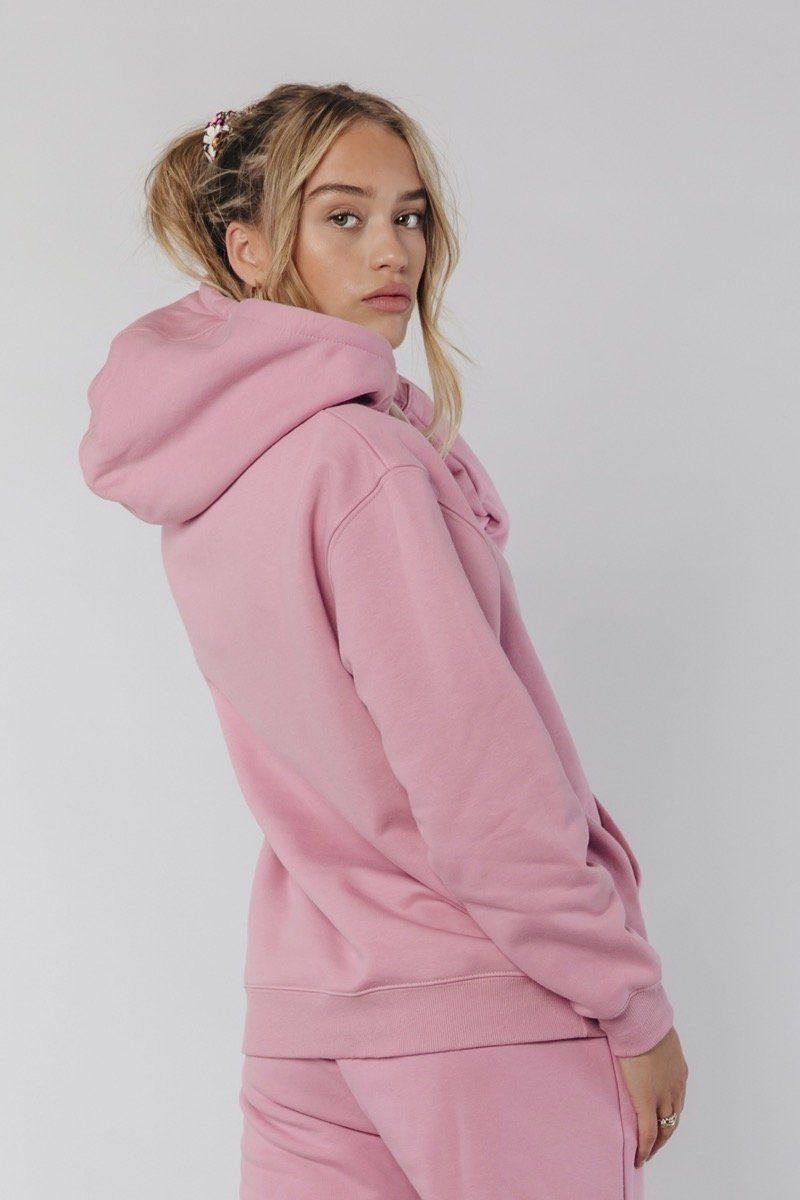 Hoodie "Relax" I old lilac