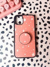 iPhone Grip "Stars" I pink