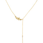 Halskette „Nova Lariat" I gold