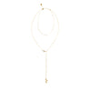 Halskette „Nova Lariat" I gold